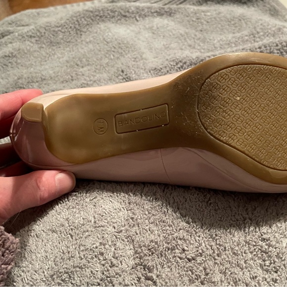 Nude open toe pumps - Picture 10 of 13